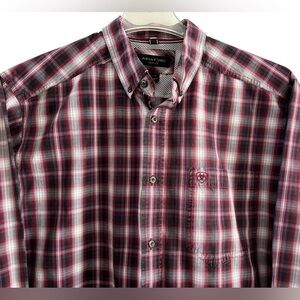 Ariat Pro Series button down western XLg X-Large men’s shirt. Preloved